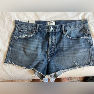 Agolde Blue Jean Shorts